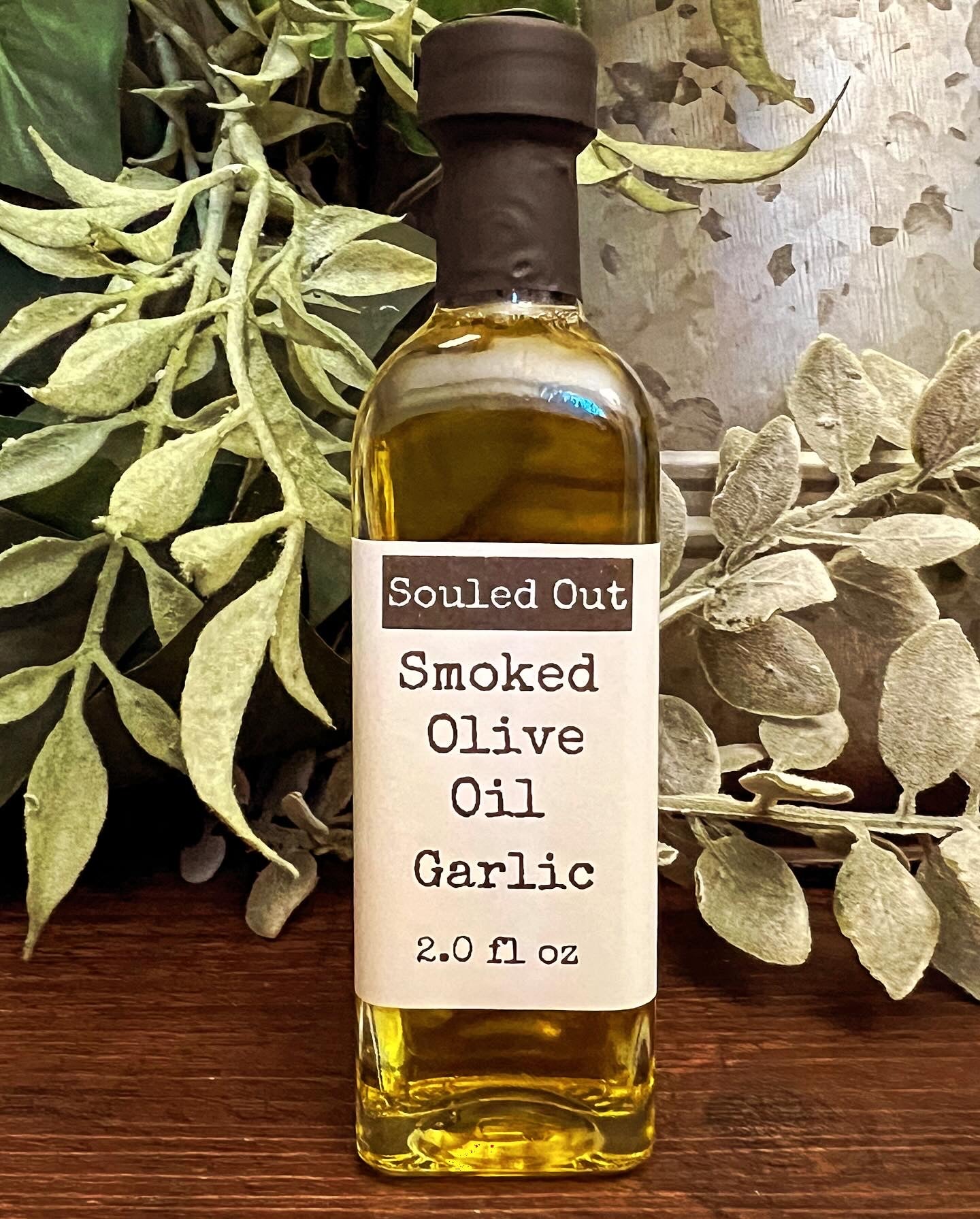 Smoked Garlic Olive Oil