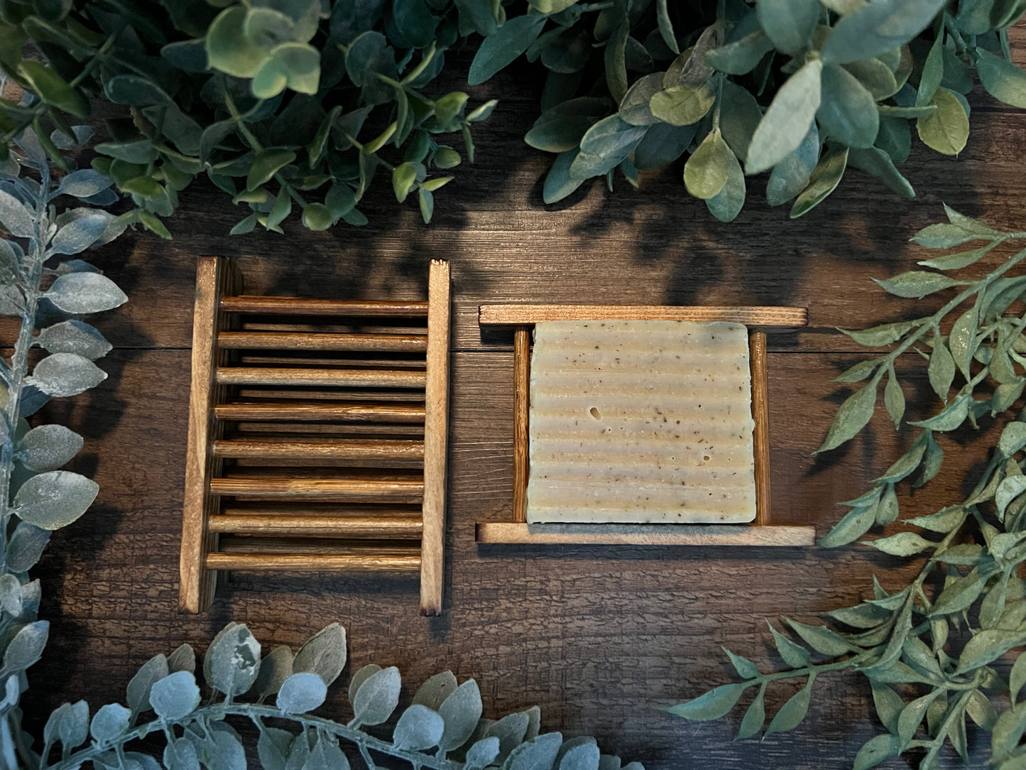 Bamboo Soap Rack