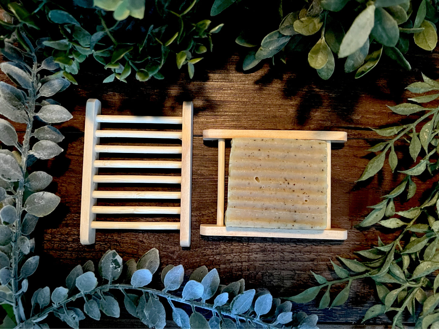 Bamboo Soap Rack